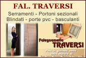 FAL. TRAVERSI Serramenti - Portoni sezionali Blindati - porte pvc - basculanti