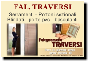FAL. TRAVERSI Serramenti - Portoni sezionali Blindati - porte pvc - basculanti